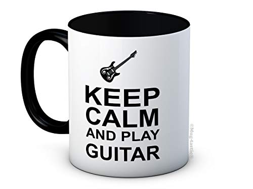 Keep Calm and Play Guitar - Gitarristen Funny Hochwertigen Kaffee Tee Tasse von mug-tastic