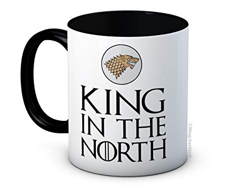 King in the North - Keramik Kaffeetasse Becher von mug-tastic