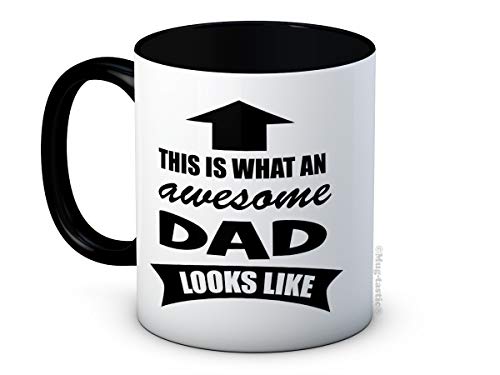 This is What an Awesome Dad Looks Like - Lustig Hochwertigen Kaffeetasse von mug-tastic