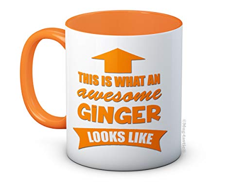 This is What an Awesome Ginger Looks Like - Rote Haare - Keramik Kaffee Tasse Becher von mug-tastic