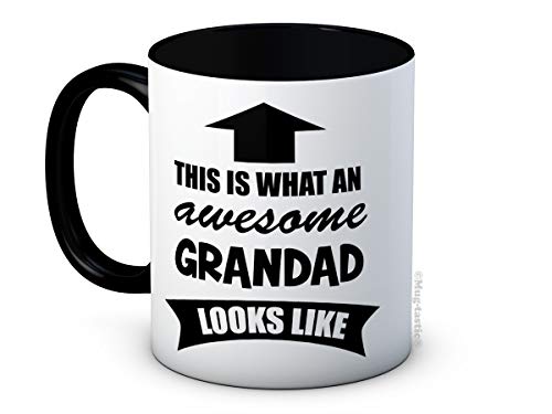 This is What an Awesome Grandad Looks Like - Lustig Hochwertigen Kaffeetasse von mug-tastic