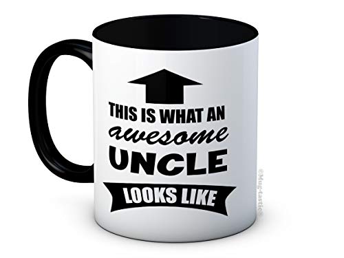 This is What an Awesome Uncle Looks Like - Hochwertigen Kaffee oder Tee Tasse von mug-tastic