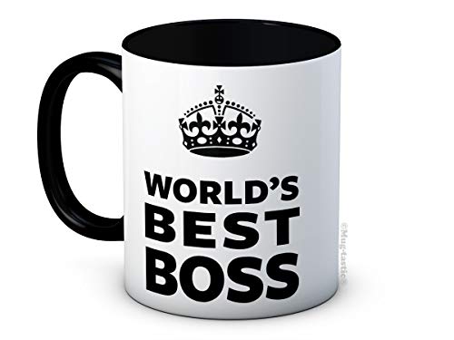 World's Best Boss - Hochwertige Keramik Kaffeetasse Becher von mug-tastic