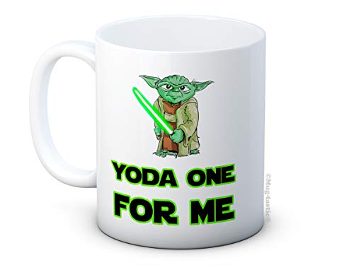 Yoda One For Me - Star Wars - Funny Hochwertigen Kaffee Tee Tasse - Tolle Geschenkidee von mug-tastic