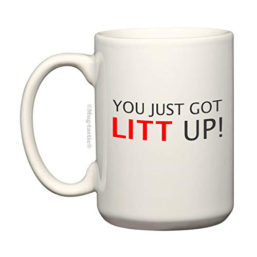 You Just Got Litt Up - Suits - Große 15 Unze El Grande Hochwertigen Kaffeetasse von mug-tastic