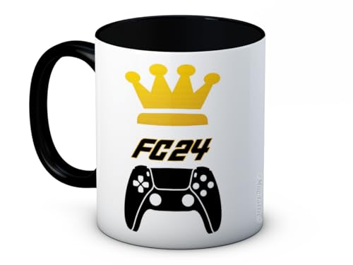 FC24 König oder Königin - FC 24 Auszeichnung - PS4 PS5 - Keramik Kaffeetasse Becher von mug-tastic