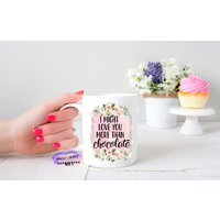 Ich Liebe Dich Mehr Als Schokolade | Geschenk Für Sie Freund Mama Braucht Einen Bierkrug Baby Shower Muttertagsgeschenk Mutter von mugandcrafts