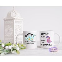 Rawr Means I Love You in Dinasaur | Kaffeetasse Geschenk Für Sie Ihn Day Valentinstag Tumbler Bestseller von mugandcrafts