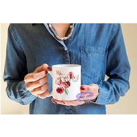 Rote Blumen Kaffeetasse | Mama Tumbler Gesegnete Geschenk Für Toller Becher Muttertagsgeschenk Sie Liebe von mugandcrafts