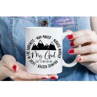 Waymaker | Wunder-Arbeiter| Versprechenshalter| Licht in Der Dunkelheit| Mein Gott, Du Bist| Tasse Handgemacht| Kaffeetasse| Geschenk Für Sie| Ihn von mugandcrafts