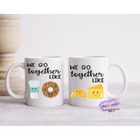 Wir Gehen Zusammen Wie | Kaffeetasse Geschenk Für Sie Ihn Love Day Valentinstag Tumbler Bestseller von mugandcrafts