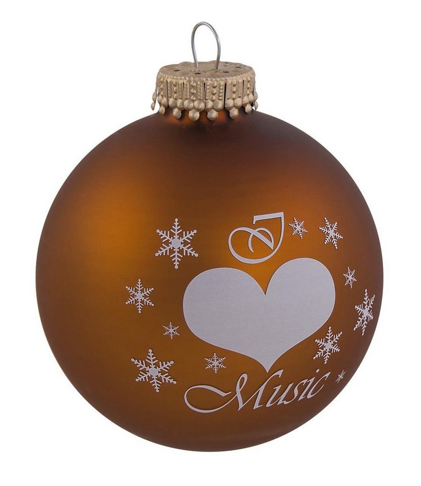 mugesh Weihnachtsbaumkugel Weihnachtskugel Love Music, für Musiker mugesh Weihnachtsbaumkugel Weihnachtskugel Love Music, für Musiker von mugesh