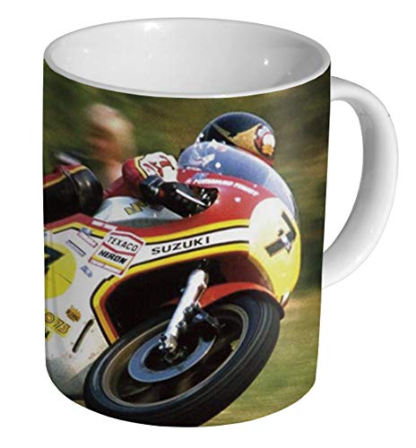 Barry Sheene Speed Keramik-Kaffeetasse von mugmart