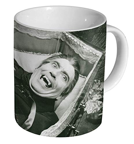 Christopher Lee Dracula has Risen from The Grave Keramik Kaffeetasse Tasse von mugmart