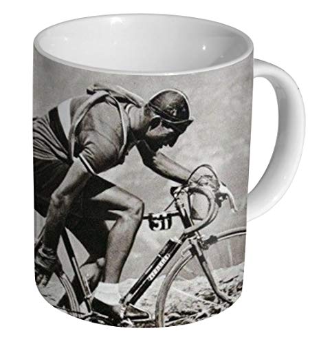 Gino Bartali Tour de France Keramiktasse von mugmart