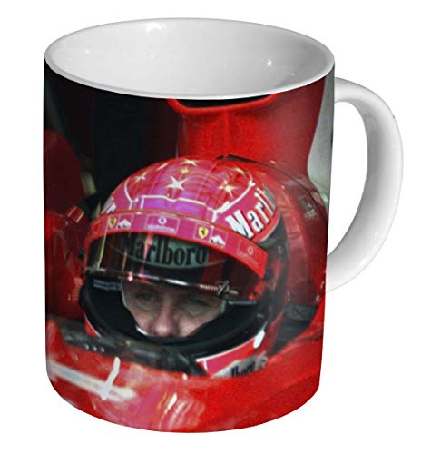 Michael Schumacher F1 Keramik Kaffeetasse Tasse von mugmart