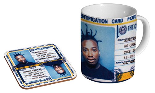 ODB O'l Dirty Bastard Keramik-Kaffeetasse mit Untersetzer, 36 Kammern von mugmart