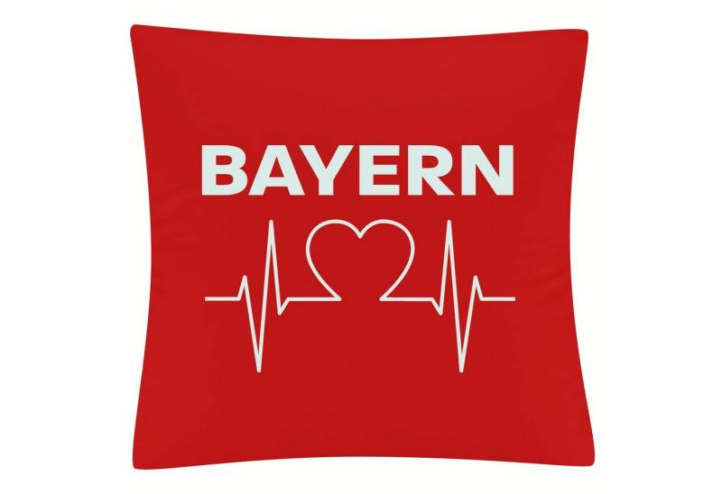 Kissenbezug Bayern - Herzschlag - Kissen, multifanshop von multifanshop