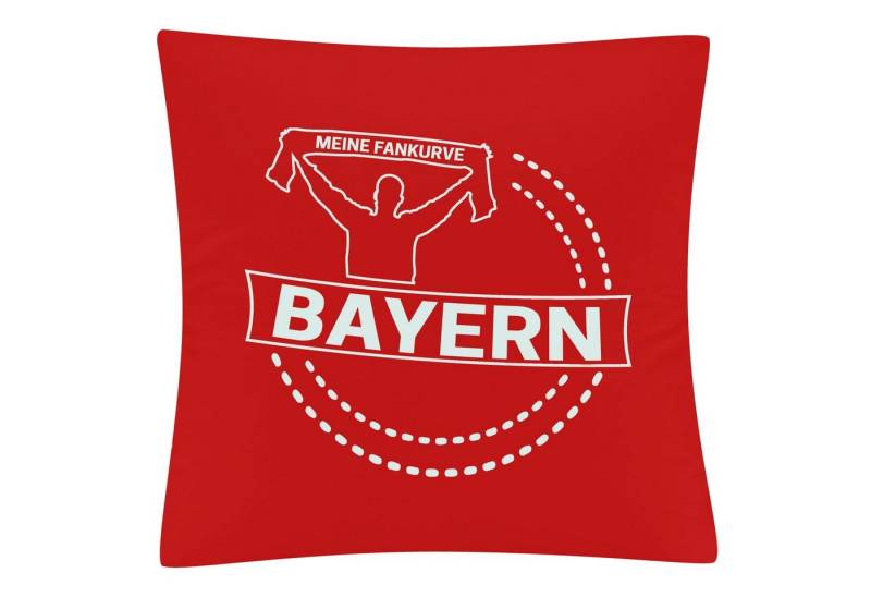 Kissenbezug Bayern - Meine Fankurve - Kissen, multifanshop von multifanshop