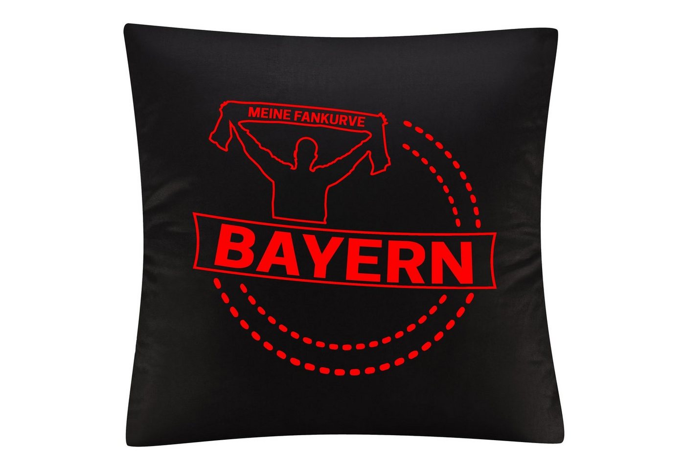 Kissenbezug Bayern - Meine Fankurve - Kissen, multifanshop von multifanshop