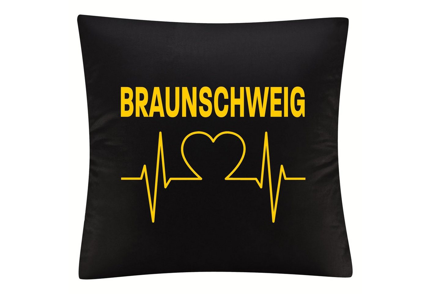 Kissenbezug Braunschweig - Herzschlag - Kissen, multifanshop von multifanshop