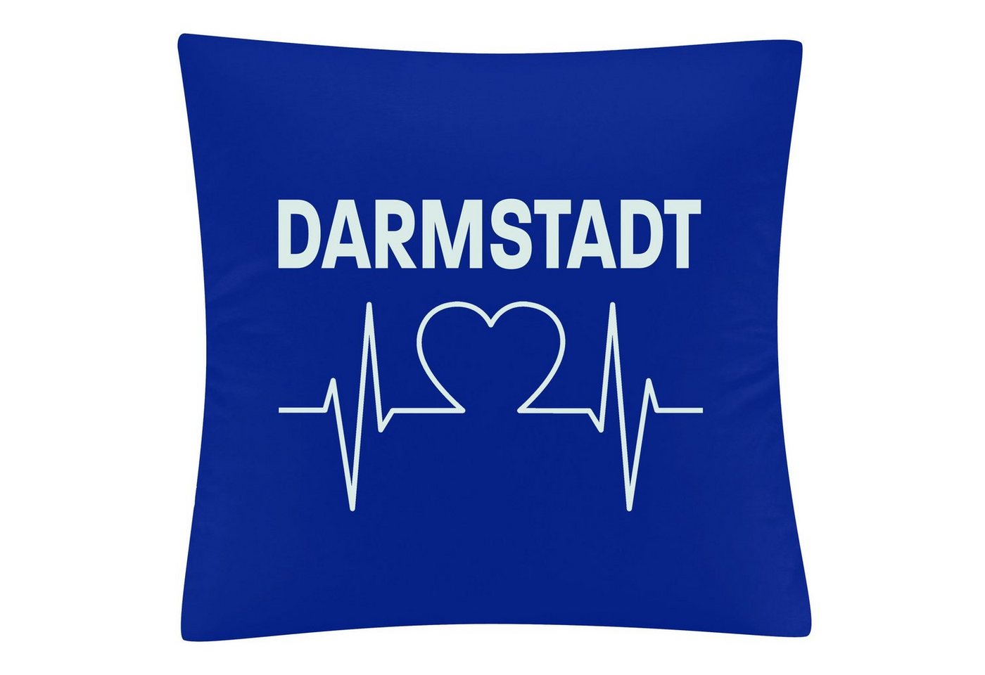 Kissenbezug Darmstadt - Herzschlag - Kissen, multifanshop von multifanshop