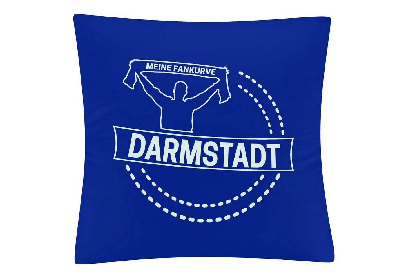 Kissenbezug Darmstadt - Meine Fankurve - Kissen, multifanshop von multifanshop