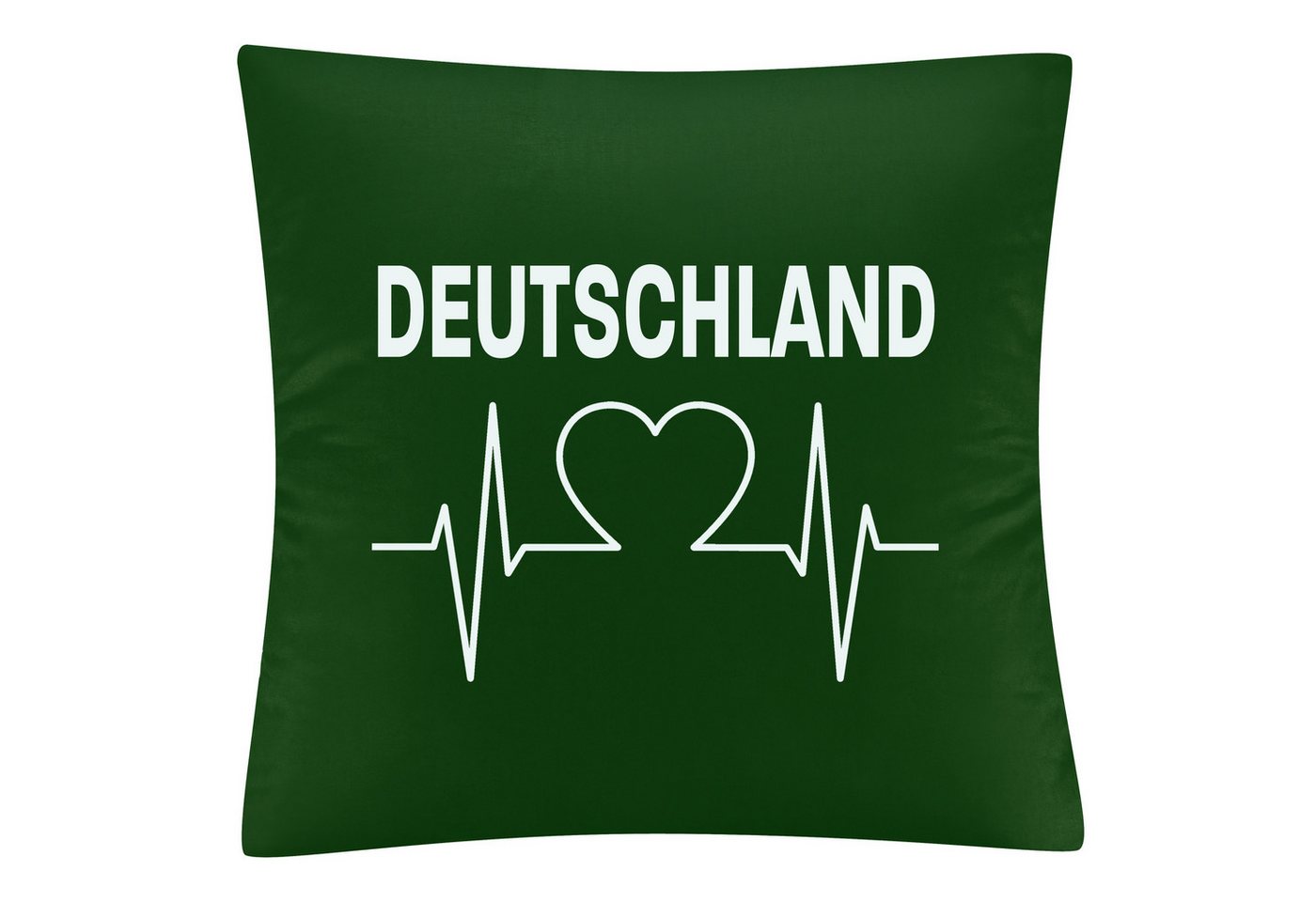 Kissenbezug Deutschland - Herzschlag - Kissen, multifanshop von multifanshop