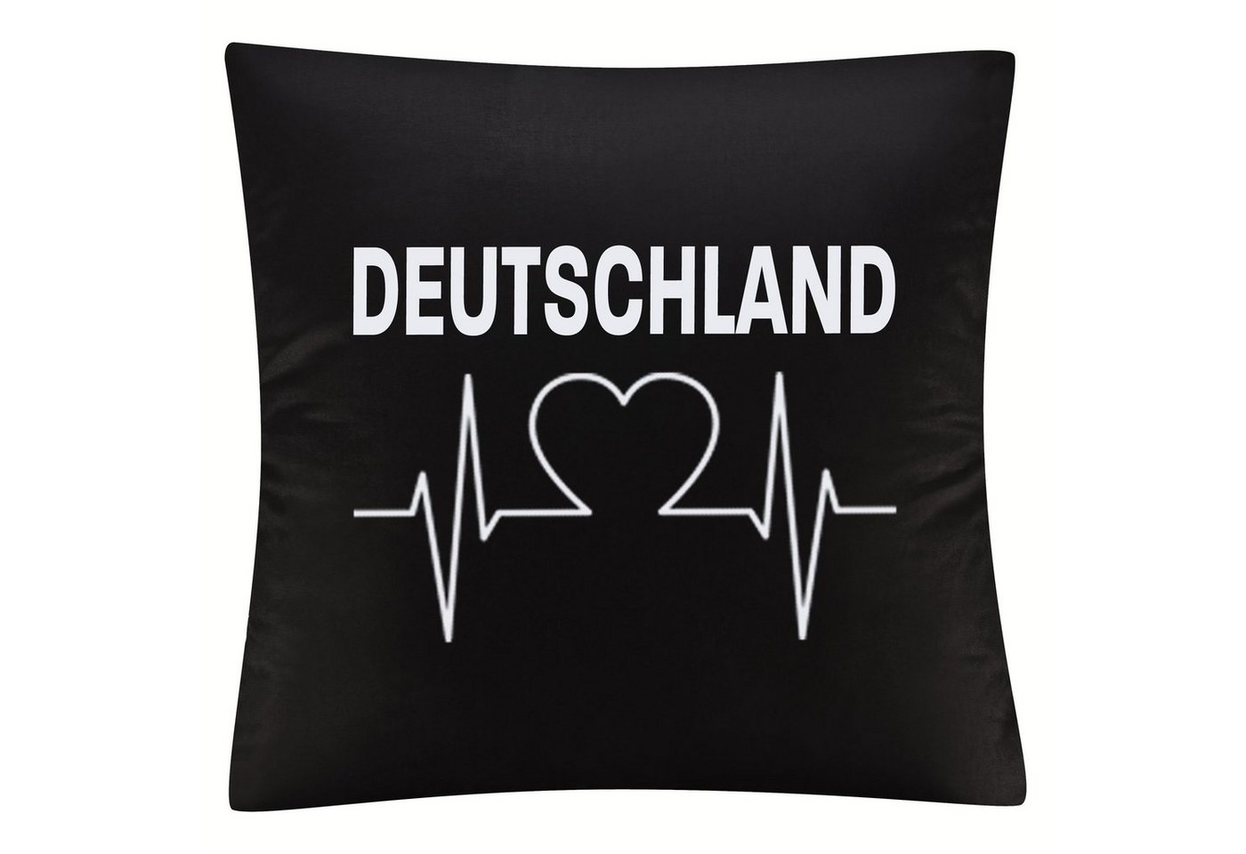 Kissenbezug Deutschland - Herzschlag - Kissen, multifanshop von multifanshop