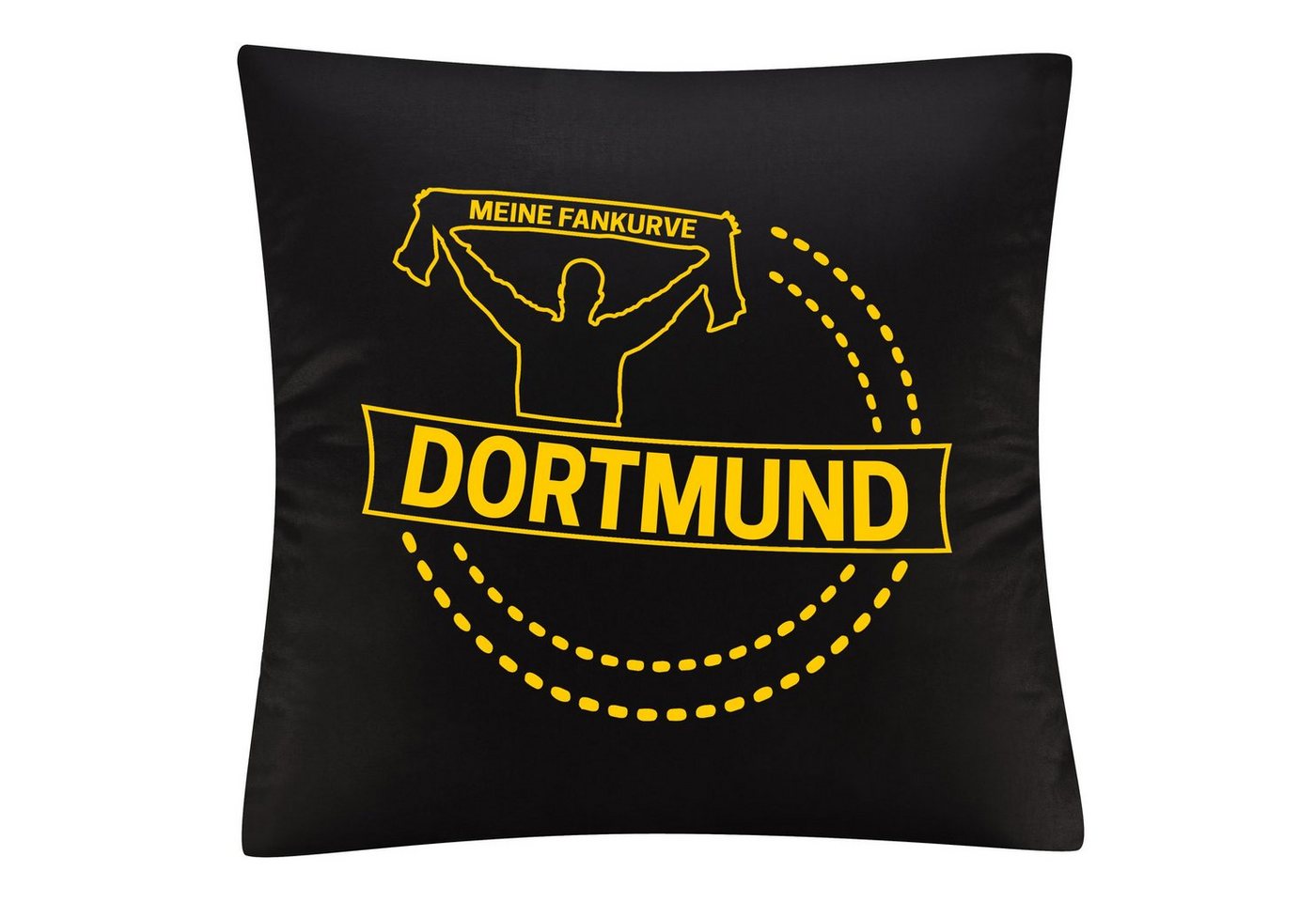Kissenbezug Dortmund - Meine Fankurve - Kissen, multifanshop von multifanshop