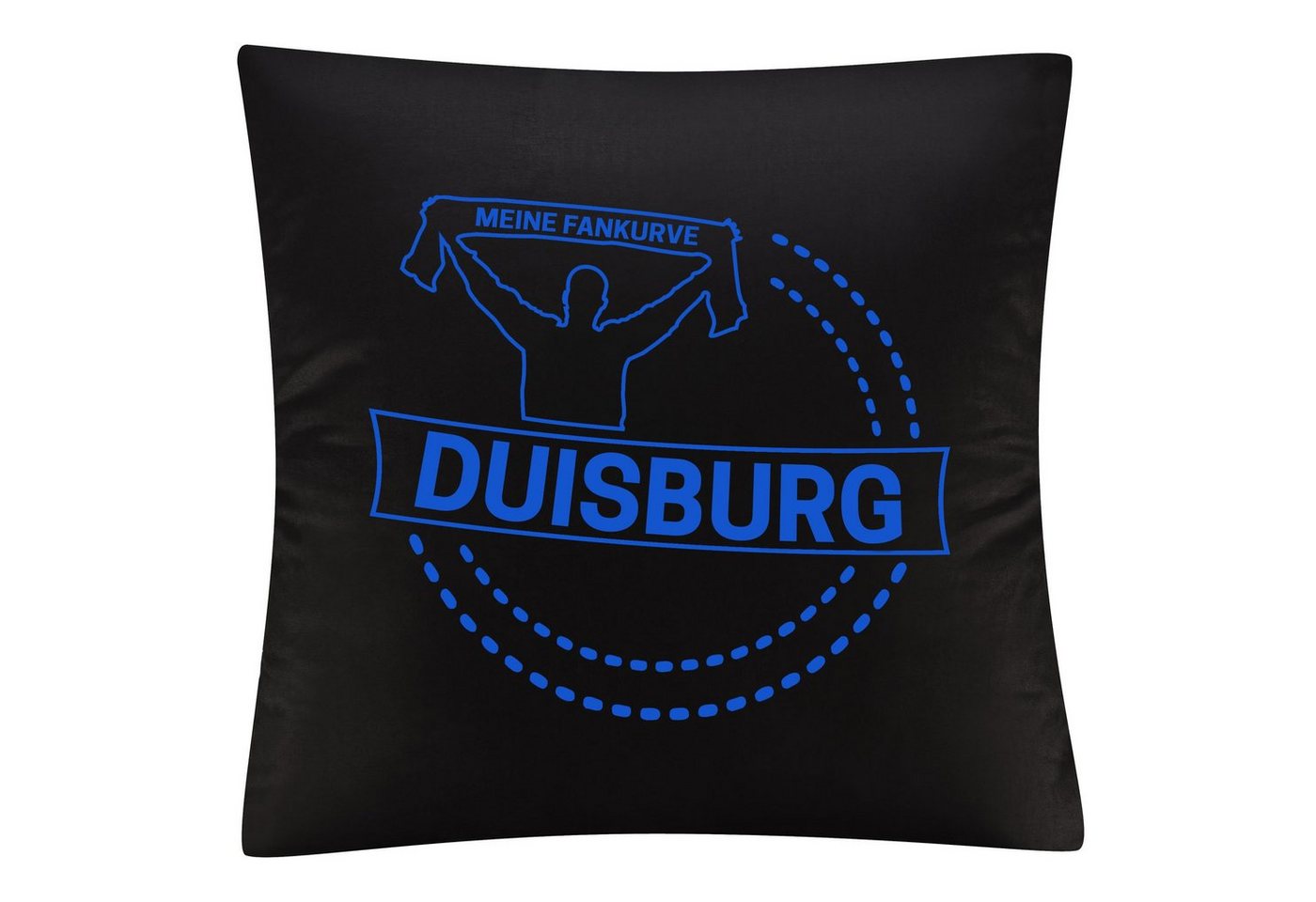 Kissenbezug Duisburg - Meine Fankurve - Kissen, multifanshop von multifanshop