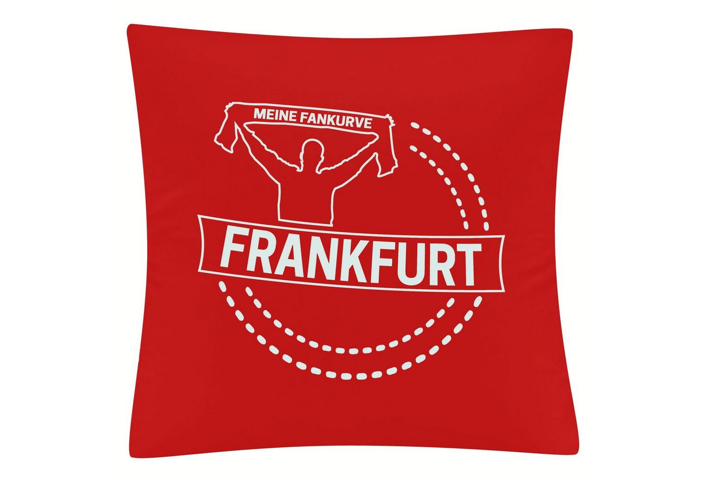 Kissenbezug Frankfurt - Meine Fankurve - Kissen, multifanshop von multifanshop