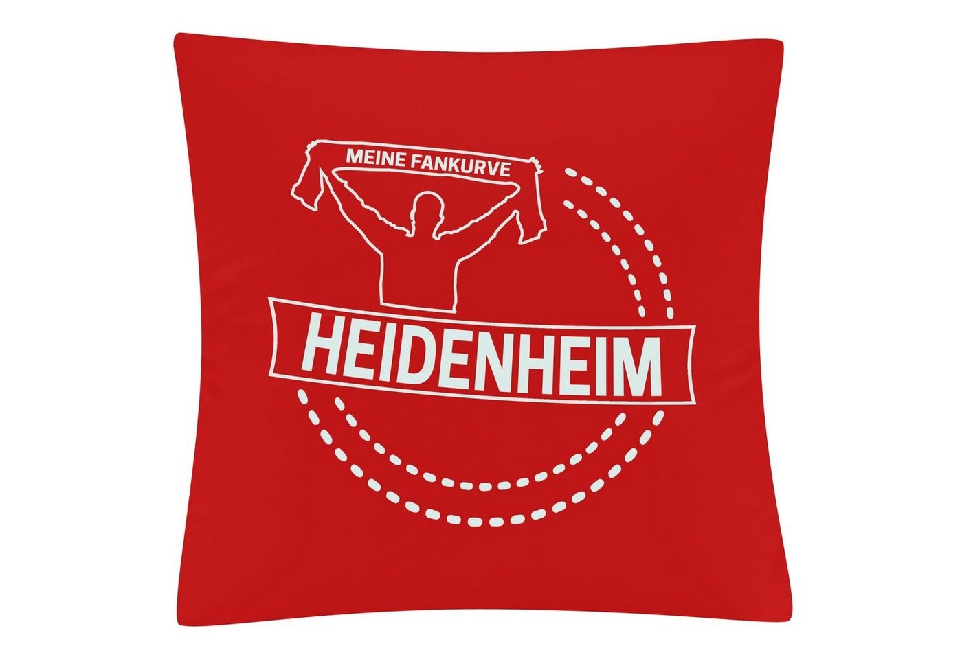 Kissenbezug Heidenheim - Meine Fankurve - Kissen, multifanshop von multifanshop