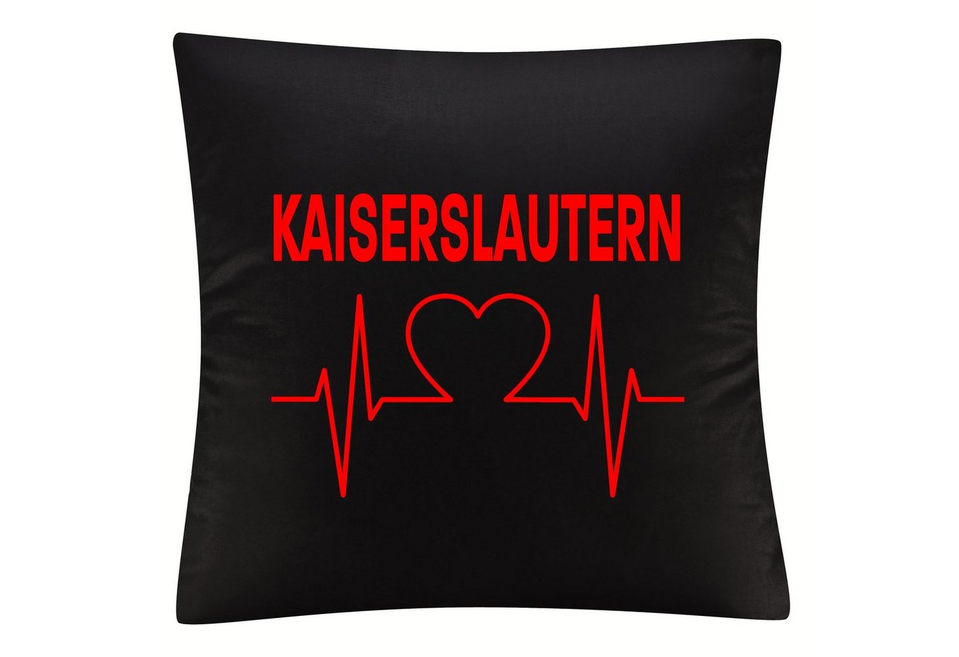 Kissenbezug Kaiserslautern - Herzschlag - Kissen, multifanshop von multifanshop