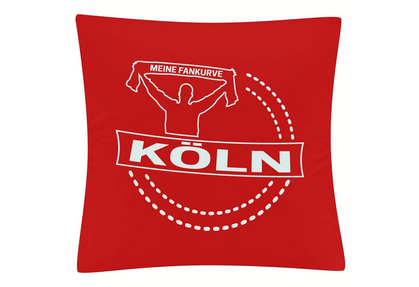 Kissenbezug Köln - Meine Fankurve - Kissen, multifanshop von multifanshop