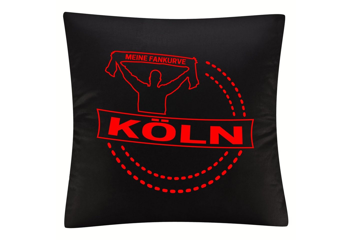 Kissenbezug Köln - Meine Fankurve - Kissen, multifanshop von multifanshop