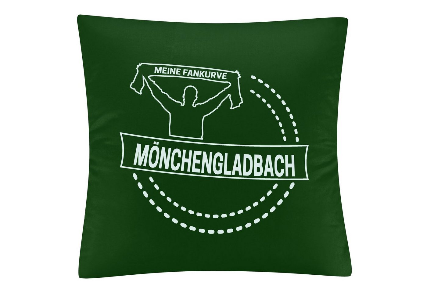 Kissenbezug Mönchengladbach - Meine Fankurve - Kissen, multifanshop von multifanshop