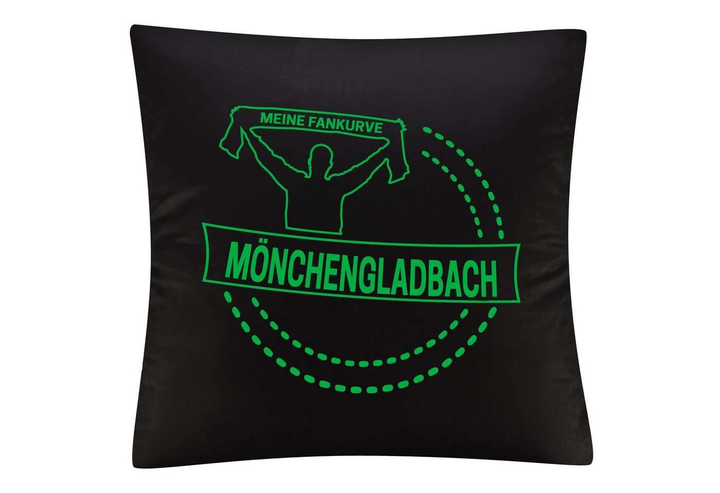 Kissenbezug Mönchengladbach - Meine Fankurve - Kissen, multifanshop von multifanshop