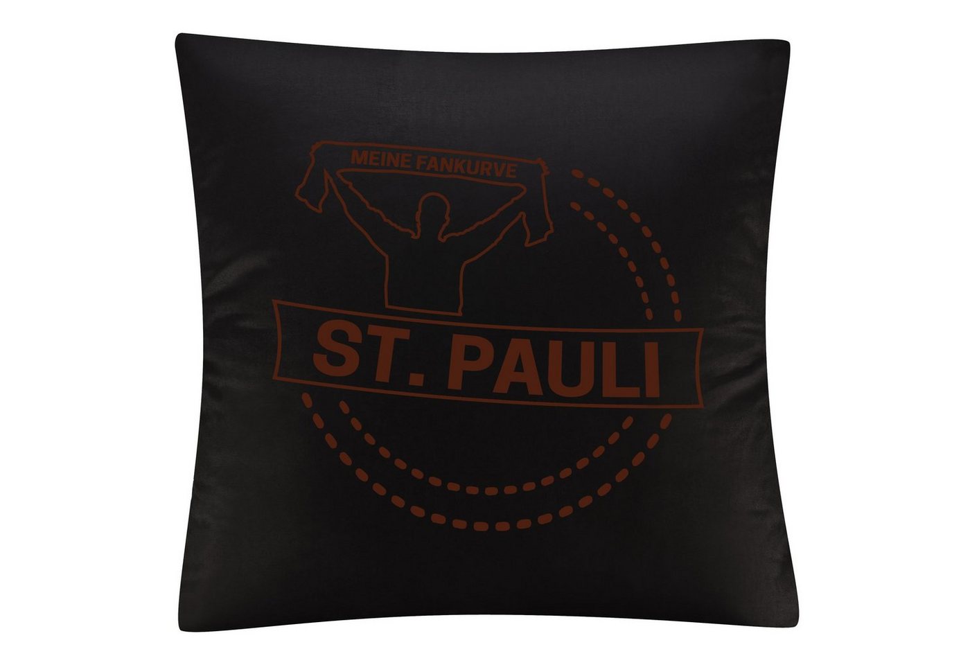 Kissenbezug St. Pauli - Meine Fankurve - Kissen, multifanshop von multifanshop