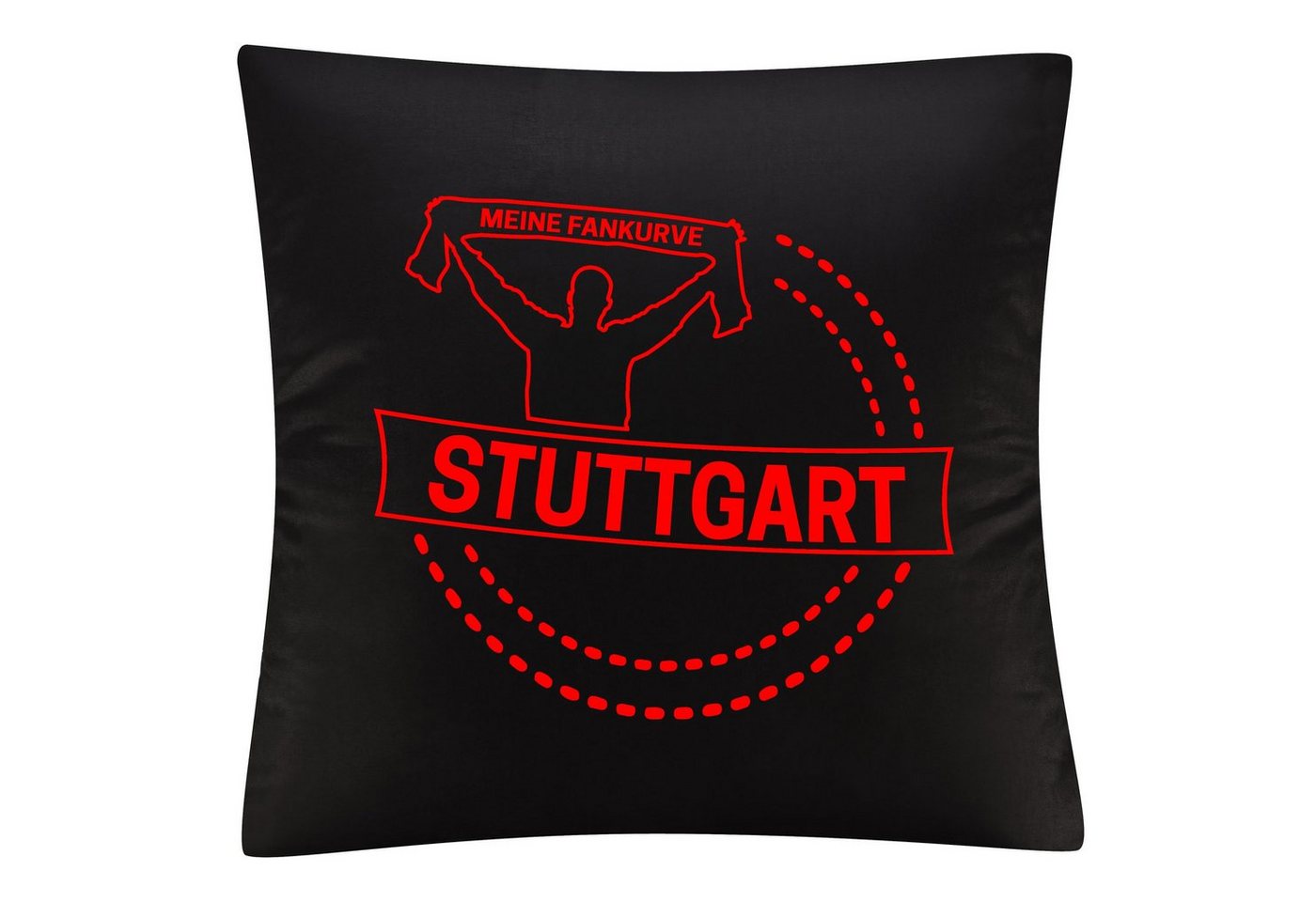 Kissenbezug Stuttgart - Meine Fankurve - Kissen, multifanshop von multifanshop