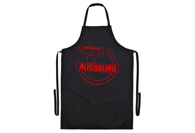 multifanshop Grillschürze Augsburg - Meine Fankurve - Schürze von multifanshop