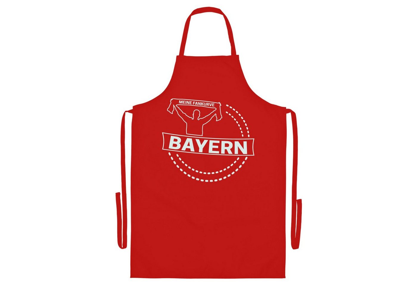 multifanshop Grillschürze Bayern - Meine Fankurve - Schürze von multifanshop