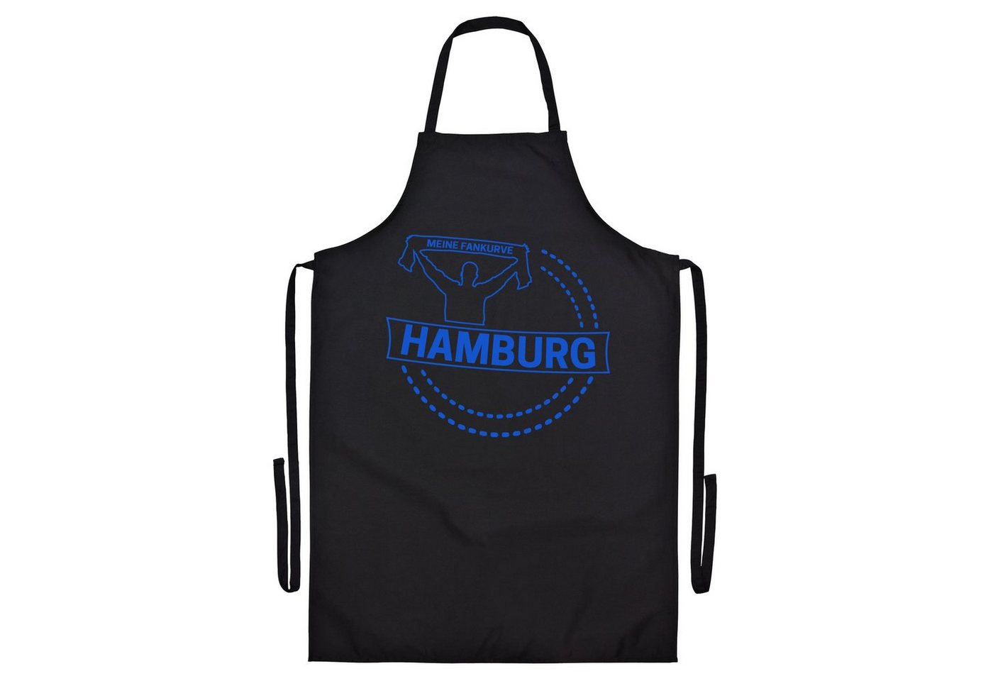 multifanshop Grillschürze Hamburg - Meine Fankurve - Schürze von multifanshop