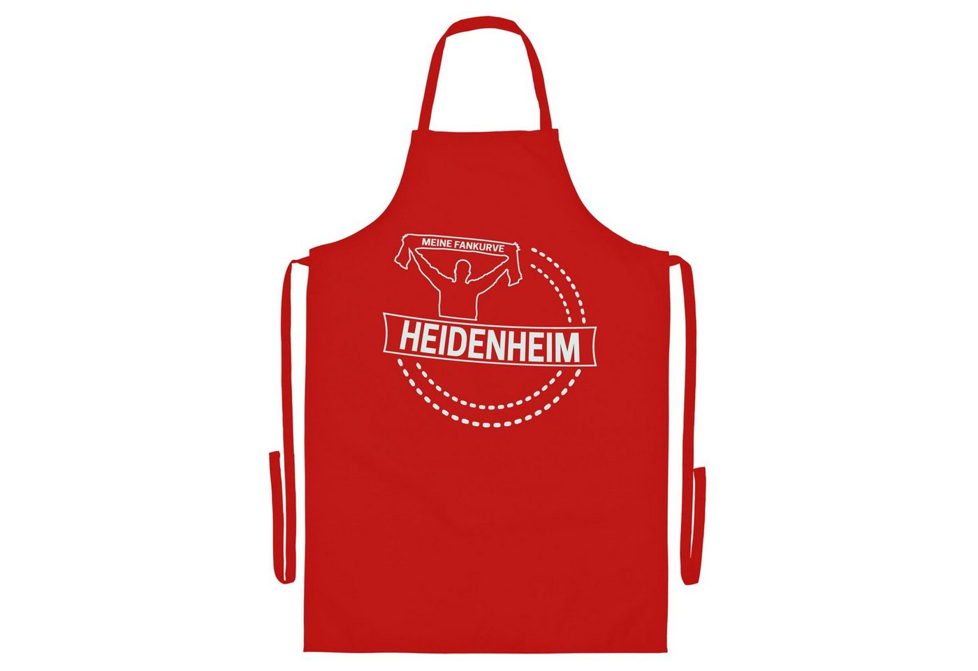 multifanshop Grillschürze Heidenheim - Meine Fankurve - Schürze von multifanshop