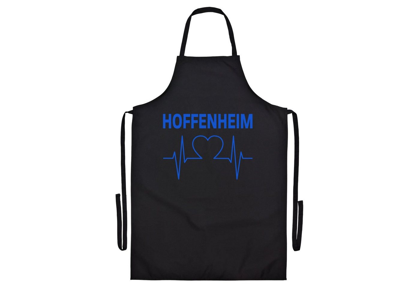 multifanshop Grillschürze Hoffenheim - Herzschlag - Schürze von multifanshop