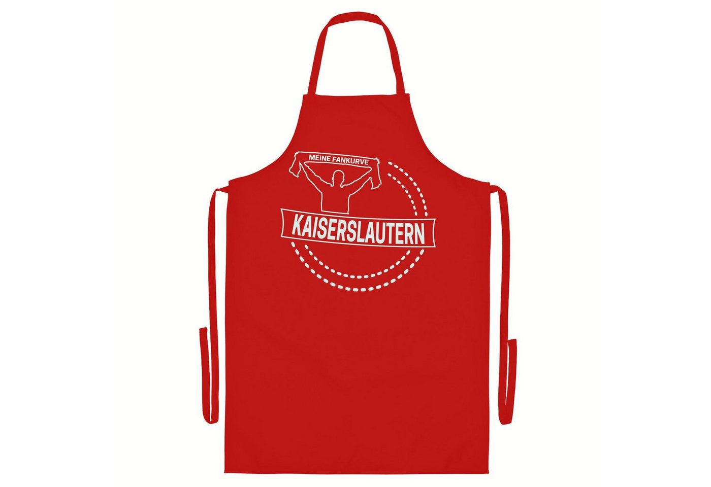 multifanshop Grillschürze Kaiserslautern - Meine Fankurve - Schürze von multifanshop