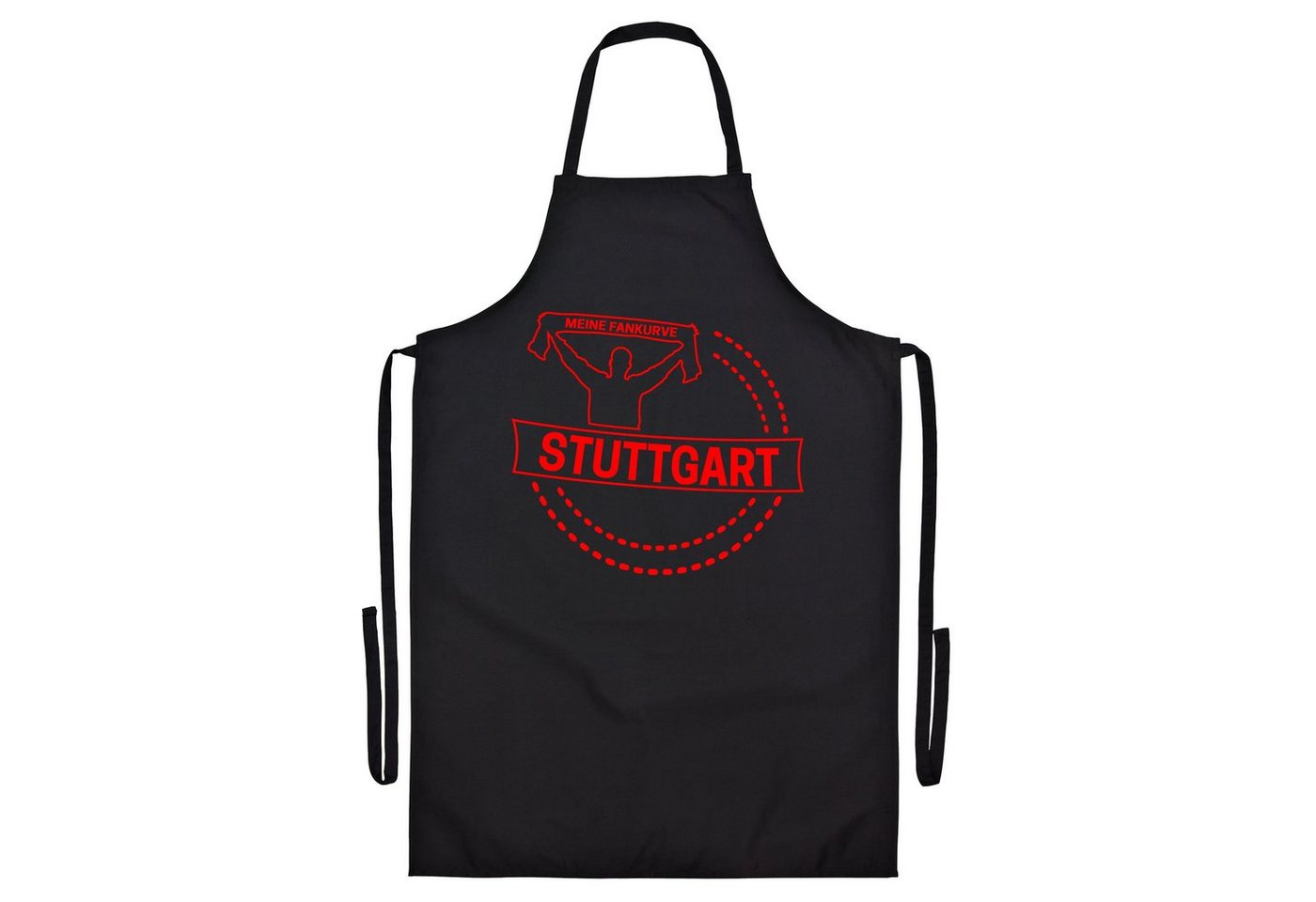 multifanshop Grillschürze Stuttgart - Meine Fankurve - Schürze von multifanshop