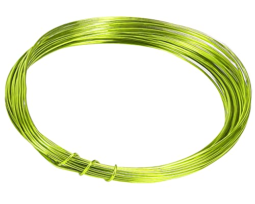 mumbi 31576 10m Basteldraht 1mm Lindgrün, Aluminium, 10 Meter mumbi 31576 10m Basteldraht 1mm Lindgrün, Aluminium, 10 Meter von mumbi