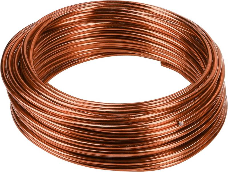 mumbi Basteldraht Basteldraht Aluminium Braun 10m, 3mm stark – Schmuck- & Dekodraht DIY mumbi Basteldraht Basteldraht Aluminium Braun 10m, 3mm stark – Schmuck- & Dekodraht DIY von mumbi