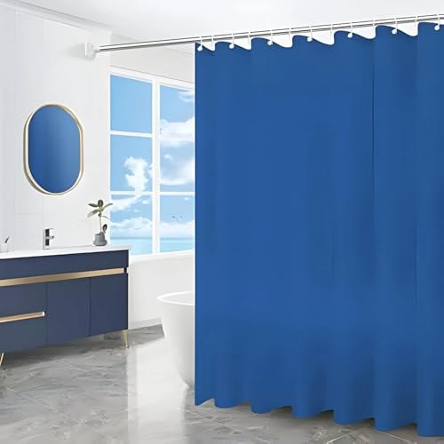 mumbi Duschvorhang Vorhang Dusche Duschvorhänge 180x200 Badewannenvorhang Ersatzvorhang Blau von mumbi